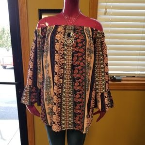 Ladies Fashion Plus Top